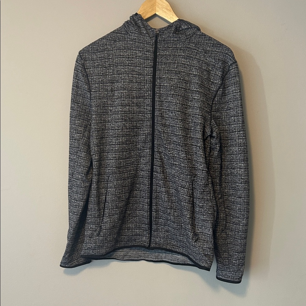 lululemon athletica Men's Black Zip-Up Sweater